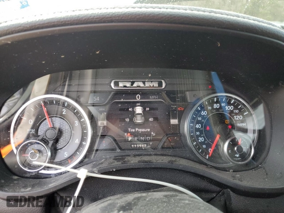 2020 Ram 1500 Laramie with VIN 1C6SRFJM3LN212084, listed as a Copart auction lot 45580665 with 113,962 mi miles and Salvage title. Bid and sale history available at DreamBid. Image 9.