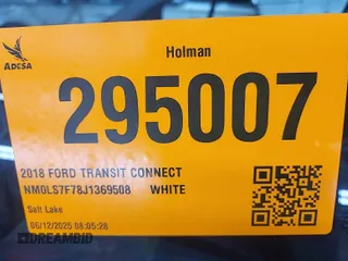 2018 Ford Transit Connect XLT with VIN NM0LS7F78J1369508, listed as a IAAI auction lot 42554159 with 280,165 mi miles and . Bid and sale history available at DreamBid. Image 43.
