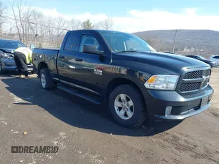 2018 Ram 1500 Express with VIN 1C6RR7FG1JS327742, listed as a IAAI auction lot 41639672 with 125,896 mi miles. Bid and sale history available at carsss.com. Image 1.