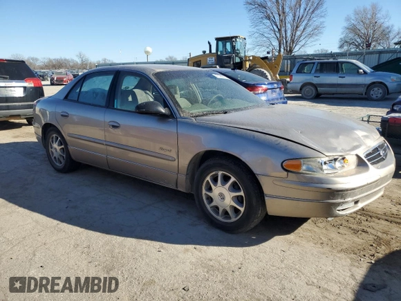 1998 Buick Regal LS with VIN 2G4WB52K3W1563875, listed as a Copart auction lot 47526895 with 105,775 mi miles and Salvage Title. Bid and sale history available at carsss.com. Image 4.
