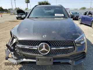 2021 Mercedes-Benz GLC 300 with VIN W1N0G8EB8MF872703, listed as a Copart auction lot 60322035 with 56,609 mi miles and Salvage title. Bid and sale history available at DreamBid. Image 5.
