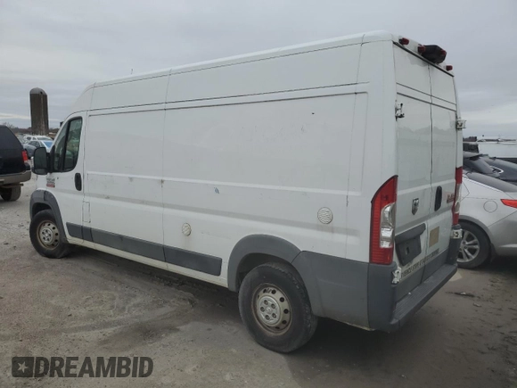 2018 Ram ProMaster Cargo with VIN 3C6URVHG0JE116949, listed as a Copart auction lot 79713714 with 156,081 mi miles and Clean Title. Bid and sale history available at DreamBid. Image 2.