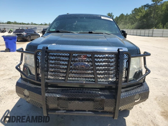 2012 Ford F-150 XL with VIN 1FTFX1EF3CFC83035, listed as a Copart auction lot 57973525 with 361,576 mi miles and Salvage title. Bid and sale history available at DreamBid. Image 5.