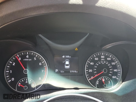 2020 Kia Optima LX z VIN 5XXGT4L30LG401747, wystawiony jako Copart lot #55524165 z przebiegiem 57 918 mil mil oraz Szkoda całkowita • Salvage title. Historia ofert i sprzedaży dostępna na DreamBid. Obrazek 9.