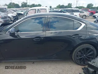 2023 Lexus IS 350 F Sport with VIN JTHGZ1B29P5063389, listed as a IAAI auction lot 42561231 with 10,285 mi miles and . Bid and sale history available at DreamBid. Image 14.