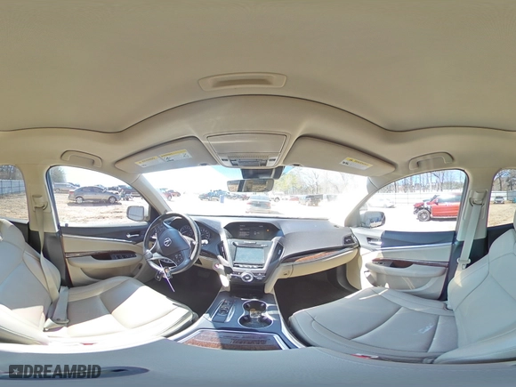 2018 Acura MDX with VIN 5J8YD3H39JL007974, listed as a Copart auction lot 46828105 with 95,680 mi miles and Salvage Title. Bid and sale history available at carsss.com. Image 14.