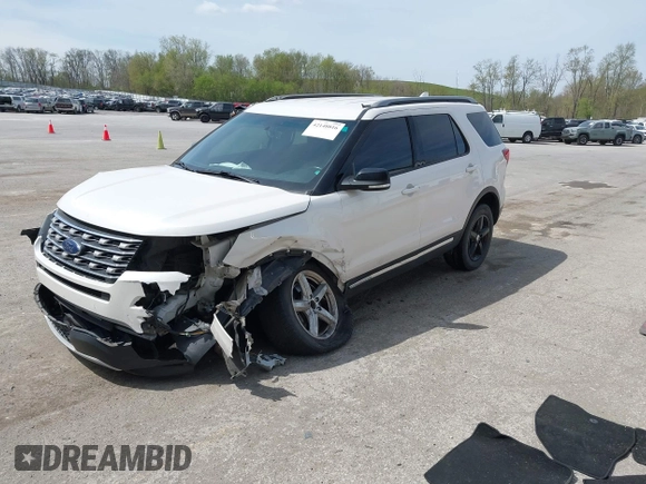 2017 Ford Explorer XLT z VIN 1FM5K8DH4HGA21835, wystawiony jako IAAI lot #42148816 z przebiegiem 109 583 mil mil oraz . Historia ofert i sprzedaży dostępna na DreamBid. Obrazek 18.