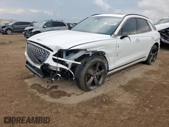 2024 Genesis GV70 Sport с VIN 5NMMCDTC1RH003556, выставлен на аукционе Copart как лот 62099955 с пробегом 41 714 миль миль и Списание • Salvage title. История ставок и продаж доступна на DreamBid. Изображение 1.