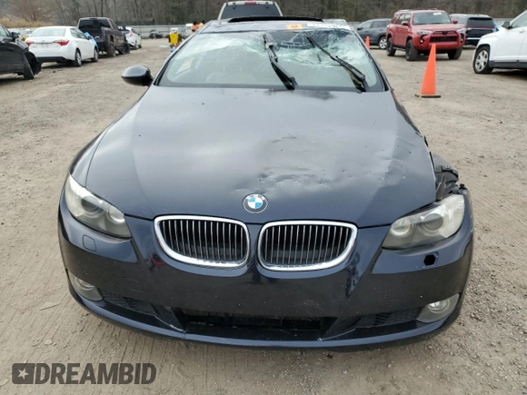 2008 BMW 3 Series 328i with VIN WBAWB33578P133738, listed as a Copart auction lot 44792955 with 0 mi miles and Salvage Title. Bid and sale history available at carsss.com. Image 5.
