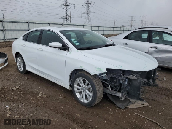 2016 Chrysler 200 Limited with VIN 1C3CCCAB8GN111984, listed as a Copart auction lot 51943905 with 95,386 mi miles and Salvage Title. Bid and sale history available at carsss.com. Image 4.