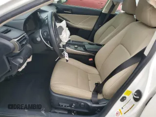 2018 Lexus IS with VIN JTHBA1D27J5066202, listed as a Copart auction lot 48615465 with 59,525 mi miles and Salvage Title. Bid and sale history available at carsss.com. Image 7.