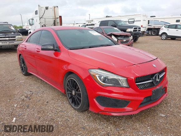 2016 Mercedes-Benz CLA 250 with VIN WDDSJ4EB0GN317142, listed as a IAAI auction lot 41996647 with 108,416 mi miles and . Bid and sale history available at DreamBid. Image 1.