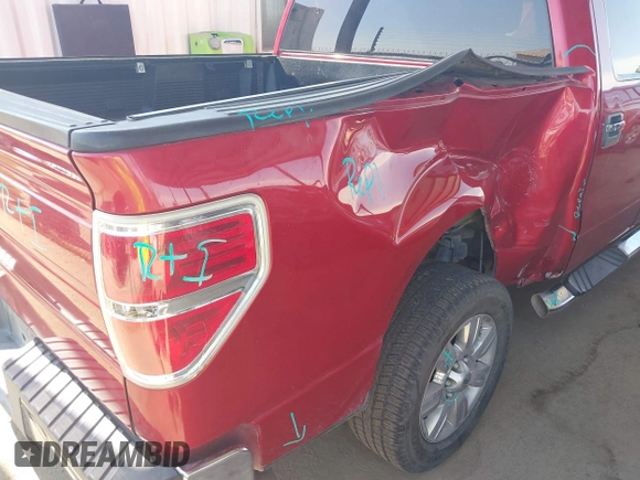 2009 Ford F-150 XL with VIN 1FTRW12849KC61776, listed as a IAAI auction lot 42382245 with 168,810 mi miles and . Bid and sale history available at DreamBid. Image 6.