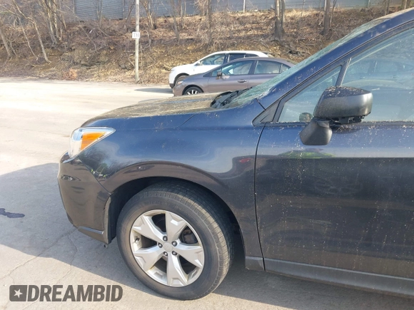 2015 Subaru Forester 2.5i with VIN JF2SJABCXFH599231, listed as a IAAI auction lot 42166220 with 60,409 mi miles and . Bid and sale history available at DreamBid. Image 18.