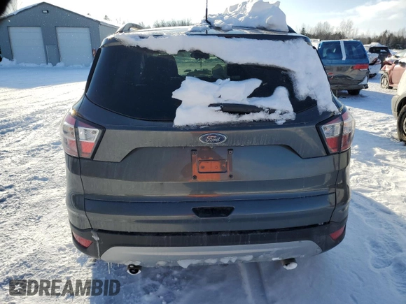 2017 Ford Escape SE with VIN 1FMCU0GD6HUD61260, listed as a Copart auction lot 45556065 with 100,383 mi miles and Clean Title. Bid and sale history available at carsss.com. Image 6.