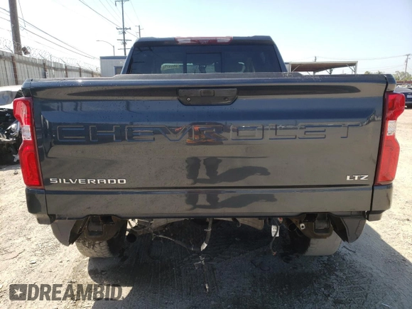 2020 Chevrolet Silverado 1500 LTZ with VIN 1GCUYGEL9LZ219724, listed as a Copart auction lot 66655174 with 47,087 mi miles and Salvage Title. Bid and sale history available at DreamBid. Image 6.