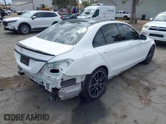 2019 Mercedes-Benz C 300 with VIN 55SWF8DB9KU298358, listed as a IAAI auction lot 42116694 with 73,705 mi miles and . Bid and sale history available at DreamBid. Image 4.