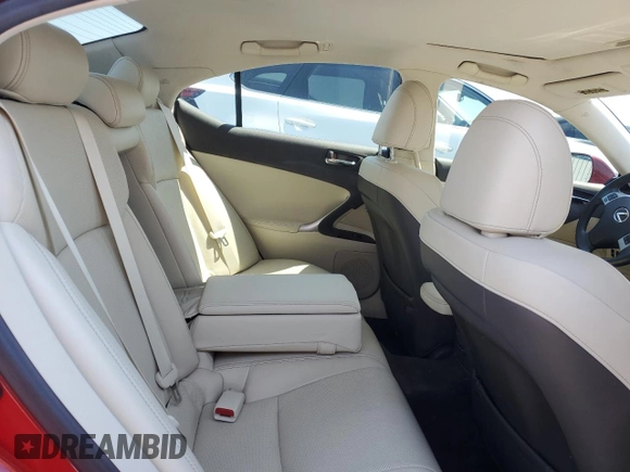 2012 Lexus IS 250 with VIN JTHBF5C28C5171750, listed as a Copart auction lot 50923475 with 109,491 mi miles and Salvage Title. Bid and sale history available at DreamBid. Image 11.