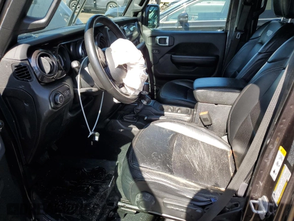 2020 Jeep Wrangler Unlimited Willys with VIN 1C4HJXDN6LW116397, listed as a Copart auction lot 49473715 with 54,981 mi miles and Salvage title. Bid and sale history available at DreamBid. Image 7.