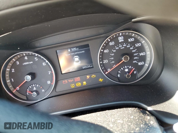 2019 Kia Forte LXS with VIN 3KPF24AD9KE130446, listed as a Copart auction lot 62060265 with 94,504 mi miles and Non repairable. Bid and sale history available at DreamBid. Image 9.