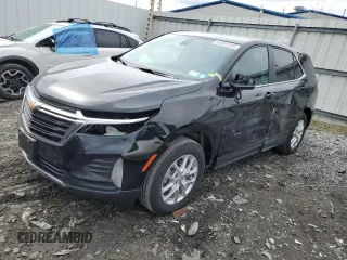 2024 Chevrolet Equinox LT with VIN 3GNAXUEG6RL105033, listed as a Copart auction lot 50803245 with 7,241 mi miles and Salvage Title. Bid and sale history available at carsss.com. Image 1.