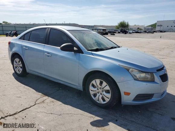 2012 Chevrolet Cruze LS with VIN 1G1PC5SH9C7199947, listed as a Copart auction lot 53749425 with 116,843 mi miles and Clean Title. Bid and sale history available at carsss.com. Image 4.
