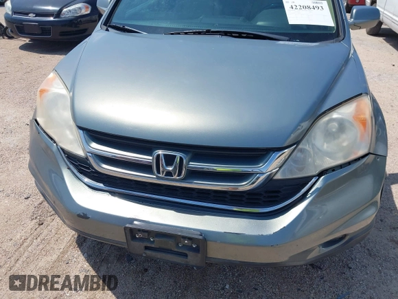 2010 Honda CR-V EX-L with VIN JHLRE3H75AC005063, listed as a IAAI auction lot 42208493 with 170,957 mi miles and . Bid and sale history available at carsss.com. Image 6.