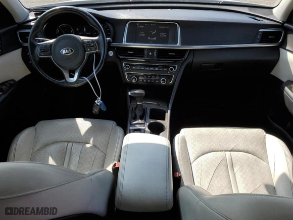 2018 Kia Optima Plug-In Hybrid EX with VIN KNAGV4LD2J5025229, listed as a Copart auction lot 74576774 with NaN miles and Salvage Title. Bid and sale history available at carsss.com. Image 8.