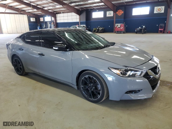2017 Nissan Maxima SR with VIN 1N4AA6AP2HC392270, listed as a Copart auction lot 50774935 with 107,789 mi miles and Salvage Title. Bid and sale history available at carsss.com. Image 4.