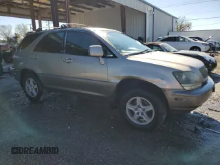 1999 Lexus RX 300 Luxury SUV with VIN JT6GF10U7X0022374, listed as a Copart auction lot 88029105 with 236,270 mi miles and Salvage Title. Bid and sale history available at carsss.com. Image 4.