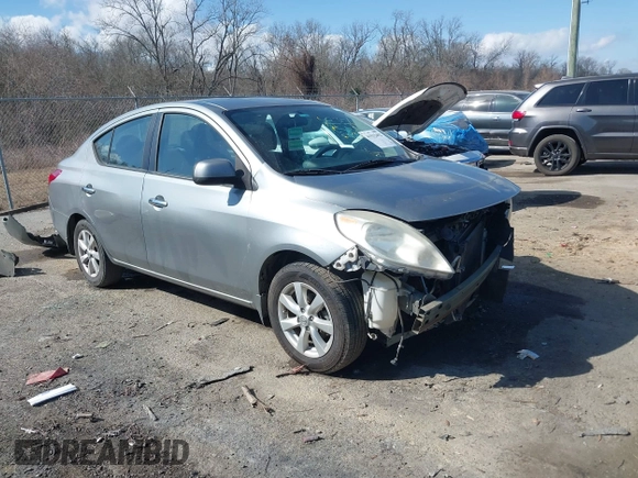 2012 Nissan Versa SL with VIN 3N1CN7AP6CL932748, listed as a IAAI auction lot 41532452 with 110,881 mi miles. Bid and sale history available at carsss.com. Image 1.