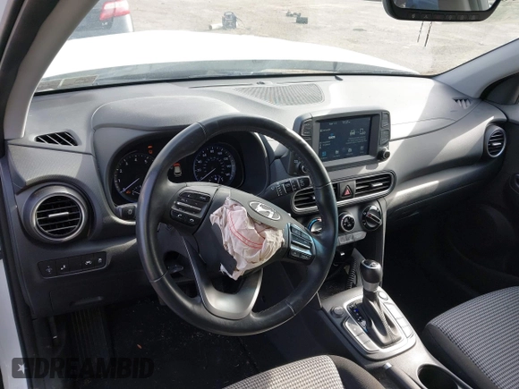 2021 Hyundai Kona SEL Plus with VIN KM8K6CAAXMU721999, listed as a IAAI auction lot 41790048 with 11,580 mi miles. Bid and sale history available at carsss.com. Image 20.