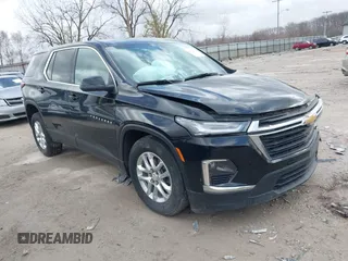 2023 Chevrolet Traverse LS with VIN 1GNERFKW4PJ226330, listed as a IAAI auction lot 41719795 with 42,334 mi miles. Bid and sale history available at carsss.com. Image 1.