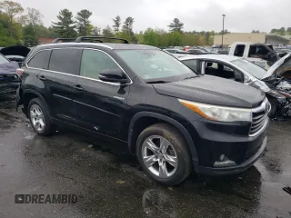 2015 Toyota Highlander Hybrid Limited with VIN 5TDDCRFH0FS008292, listed as a Copart auction lot 54967764 with 115,671 mi miles and Salvage Title. Bid and sale history available at carsss.com. Image 4.
