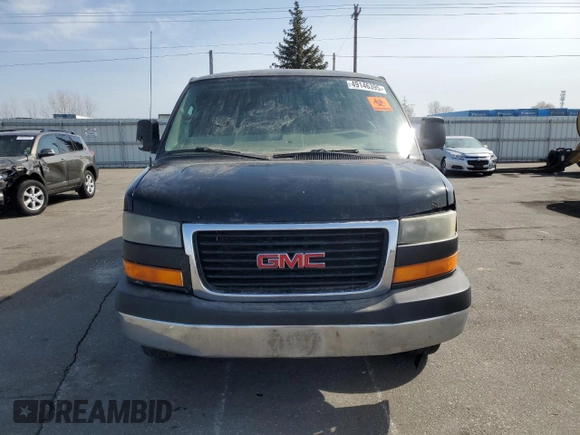 2008 GMC Savana z VIN 1GTHG396081214760, wystawiony jako Copart lot #49146395 z przebiegiem 329 208 mil mil oraz Czysty tytuł • Clean title. Historia ofert i sprzedaży dostępna na DreamBid. Obrazek 5.