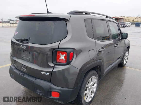 2018 Jeep Renegade Altitude with VIN ZACCJABB4JPH14059, listed as a IAAI auction lot 41561491 with 135,134 mi miles and . Bid and sale history available at DreamBid. Image 4.