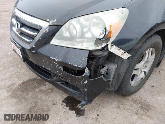 2006 Honda Odyssey EX-L with VIN 5FNRL38716B011262, listed as a IAAI auction lot 41707671 with 183,861 mi miles. Bid and sale history available at carsss.com. Image 6.