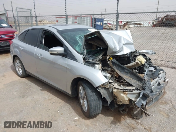 2016 Ford Focus SE with VIN 1FADP3F20GL338536, listed as a IAAI auction lot 41812805 with 130,943 mi miles. Bid and sale history available at carsss.com. Image 1.