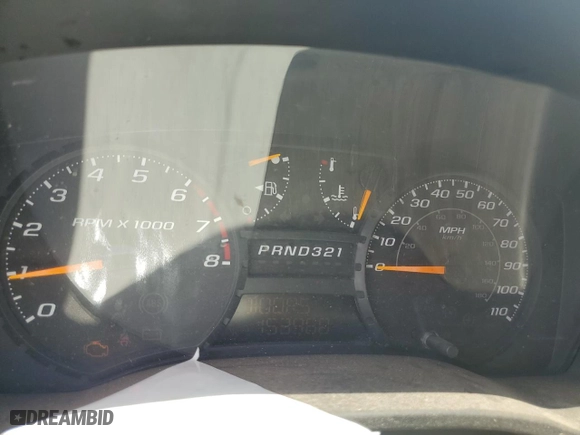 2005 Chevrolet Colorado Z85 with VIN 1GCCS148858217267, listed as a Copart auction lot 52488465 with 153,960 mi miles and Salvage Title. Bid and sale history available at carsss.com. Image 9.