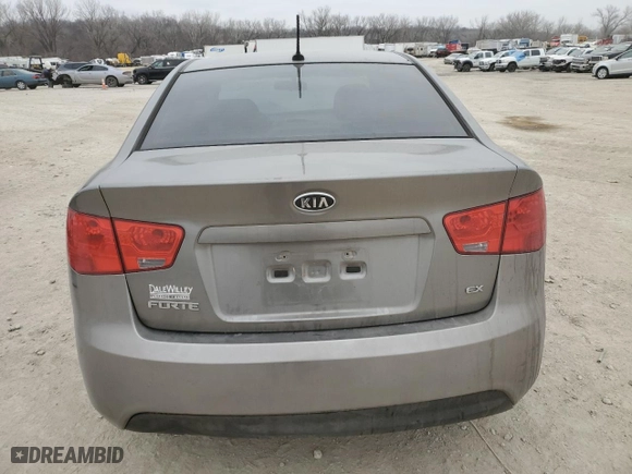 2012 Kia Forte EX with VIN KNAFU4A25C5628579, listed as a Copart auction lot 44925325 with 0 mi miles and Salvage Title. Bid and sale history available at carsss.com. Image 6.