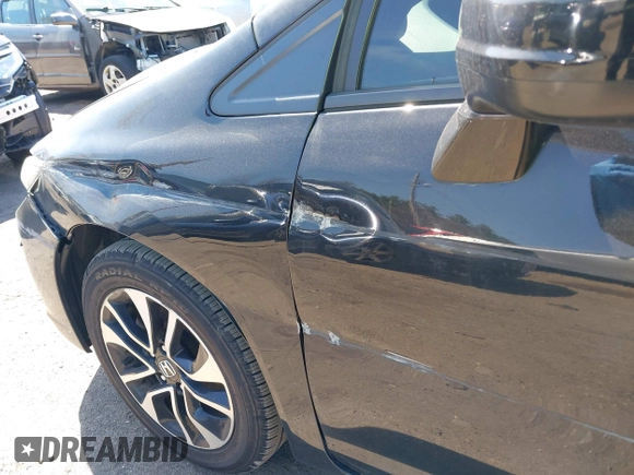 2015 Honda Civic EX with VIN 19XFB2F87FE256343, listed as a IAAI auction lot 42064764 with 133,437 mi miles and . Bid and sale history available at carsss.com. Image 19.