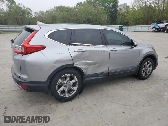 2018 Honda CR-V EX-L with VIN 7FARW1H84JE045357, listed as a Copart auction lot 51622855 with 78,492 mi miles and Salvage Title. Bid and sale history available at DreamBid. Image 3.