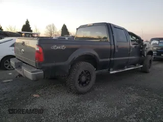 2008 Ford Super Duty F-250 SRW XL with VIN 1FTSW21RX8ED52839, listed as a Copart auction lot 89108305 with 0 mi miles and Salvage Title. Bid and sale history available at carsss.com. Image 3.