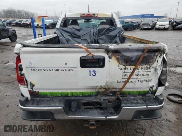 2015 GMC Canyon z VIN 1GTH6AEA1F1136844, wystawiony jako Copart lot #84408554 z przebiegiem 94 333 mil mil oraz Czysty tytuł • Clean title. Historia ofert i sprzedaży dostępna na DreamBid. Obrazek 6.