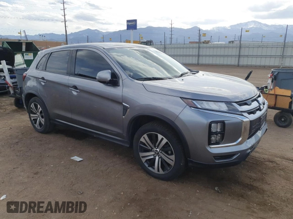 2020 Mitsubishi Outlander Sport ES 2.0 with VIN JA4AR3AU0LU020592, listed as a Copart auction lot 52525025 with 91,014 mi miles and Salvage Title. Bid and sale history available at carsss.com. Image 4.