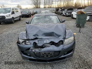 2008 Mazda RX-8 40th Anniversary Edition with VIN JM1FE173980216166, listed as a Copart auction lot 83861354 with 123,193 mi miles and Salvage Title. Bid and sale history available at carsss.com. Image 5.