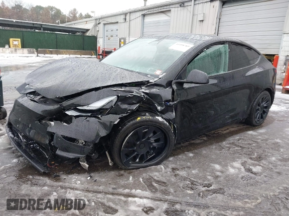 2023 Tesla Model Y Long Range with VIN 7SAYGDEE8PA183301, listed as a IAAI auction lot 41498769 with 82,893 mi miles and . Bid and sale history available at carsss.com. Image 19.