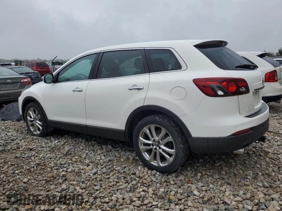 2013 Mazda CX-9 Grand Touring z VIN JM3TB3DV3D0412229, wystawiony jako Copart lot #57334325 z przebiegiem 146 976 mil mil oraz Czysty tytuł • Clean title. Historia ofert i sprzedaży dostępna na DreamBid. Obrazek 2.