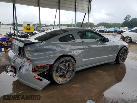 2006 Ford Mustang GT Deluxe with VIN 1ZVHT82H365232581, listed as a Copart auction lot 63277185 with 252,937 mi miles and Salvage title. Bid and sale history available at DreamBid. Image 3.