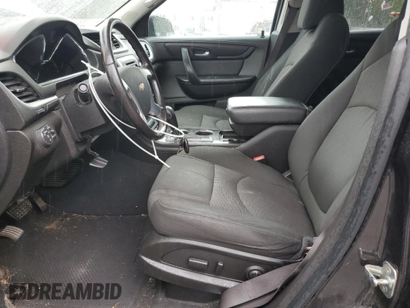 2015 Chevrolet Traverse LT with VIN 1GNKVGKD6FJ265597, listed as a Copart auction lot 55093755 with 118,480 mi miles and Salvage Title. Bid and sale history available at DreamBid. Image 7.